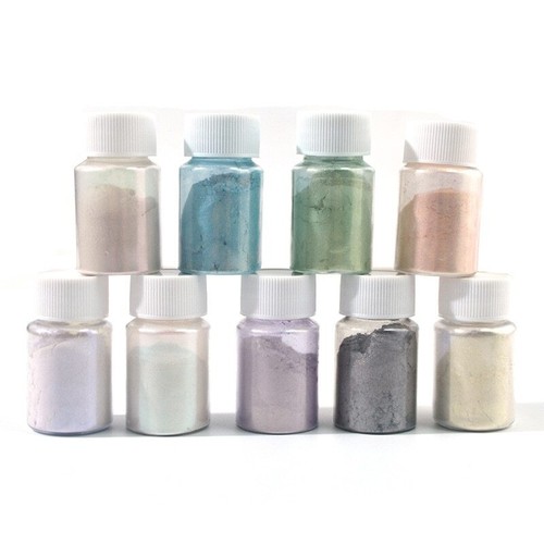 36Color Pearlescent Mica Powder Epoxy Resin Pigment Kits Dye Pearl Pigment - Picture 10 of 48