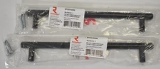 Lot of 2 Richelieu Contemporary Pulls Steel Matte Black 7-9/16" BP205192900
