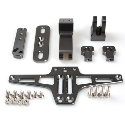 CNC License Plate Holder Bracket with LED For Yamaha YZF-R3 YZF-R6 TMAX500 530 - Picture 10 of 12