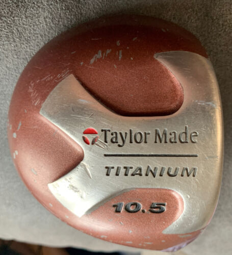 TAYLORMADE TITANIUM 10.5 DEGREE DRIVER R-80 GRAPHITE BUBBLE SHAFT RH 46” - Picture 2 of 9
