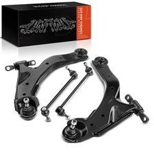 4Pcs Control Arm with Stabilizer Bar Link & Ball Joint Assembly for Kia Spectra