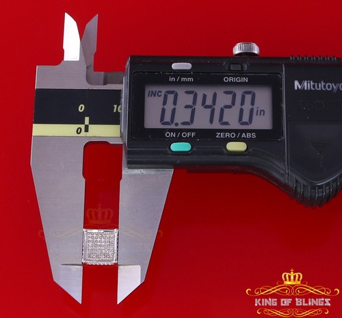 Pendientes Aretes Para Hombre Plata Blanca 925 0.20ct Diamante Hombre/Mujer - Imagen 10 de 12