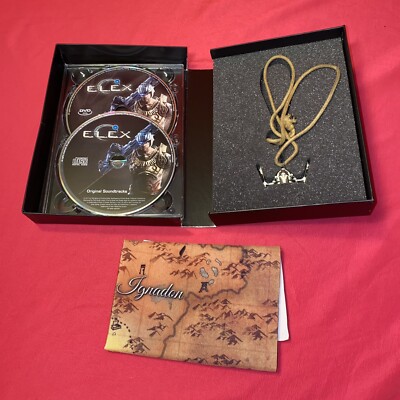 Elex Collector's Edition Amulet + Soundtrack + ''Making Of'' DVD & Map No Game