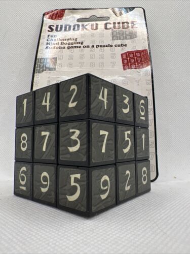 Sudoku Cube Game - Sudoku Game On A Puzzle Cube - Challenging - Picture 1 of 11