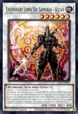 Legendary Lord Six Samurai - Kizan - ALIN-EN042 - Common - 1st Edition  - NM/MN
