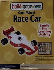 Build Your Own Open Wheel Race Car Craft Kit by Custom Quest BRAND NEW