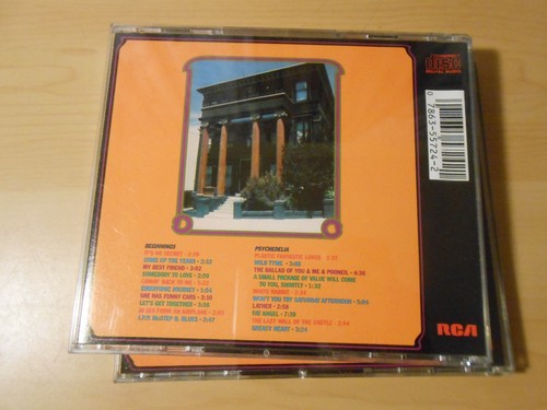 Lot (2) Jefferson Airplane 2400 Fulton Street (CD, 1987, 2-Disc Set) Psychedelic - Picture 3 of 3