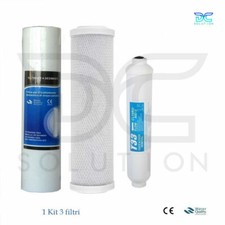 Kit Filtri Sedimenti Carbone Attivo depuratore acqua potabile purificatore 