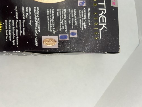 Figura Star Trek Collector Series Kira Nerys DS9 9" 1997 Sellada Nueva en Caja - Imagen 9 de 12