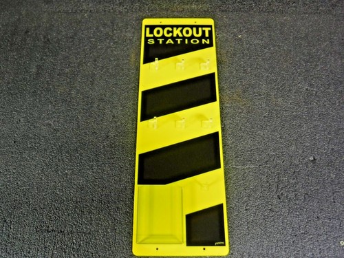 BRADY Lockout/Tagout Center, Unfilled, 24" x 7-7/8"(TJ) - Picture 3 of 4
