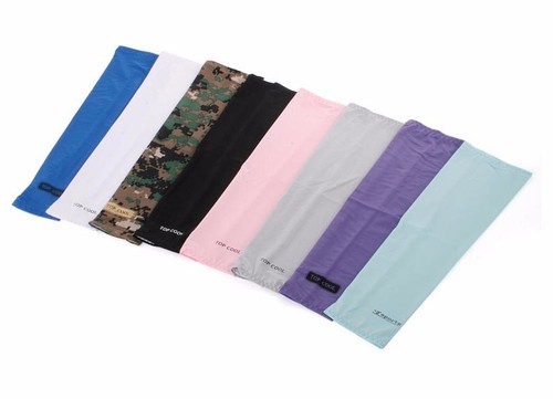 Cooling Warmer Sport Outdoor Arm Stretch Sleeves Sun Block UV Protection Covers - Picture 2 of 14