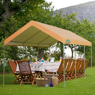 #ad 10x20 Adjustable Outdoor Carport Canopy Shelter Heavy Duty Garage Storage Shed $239.99