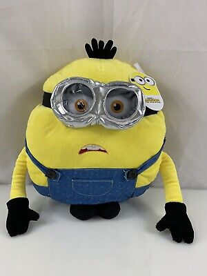 Minions BOB Pillow 18” Buddy Plush Rise Gru Braces Goggles Despicable