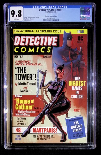 Detective Comics #1050 Tony FLeecs Variant CGC 9.8 - 第 1/3 張圖片