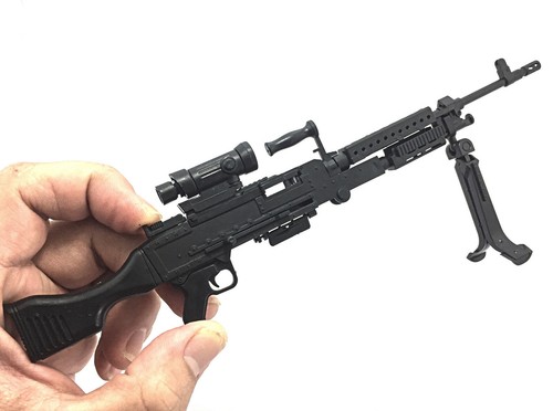 1/6 Scale M240B General Purpose Machine Gun US Army Gun Model Action Figure - Picture 5 of 7