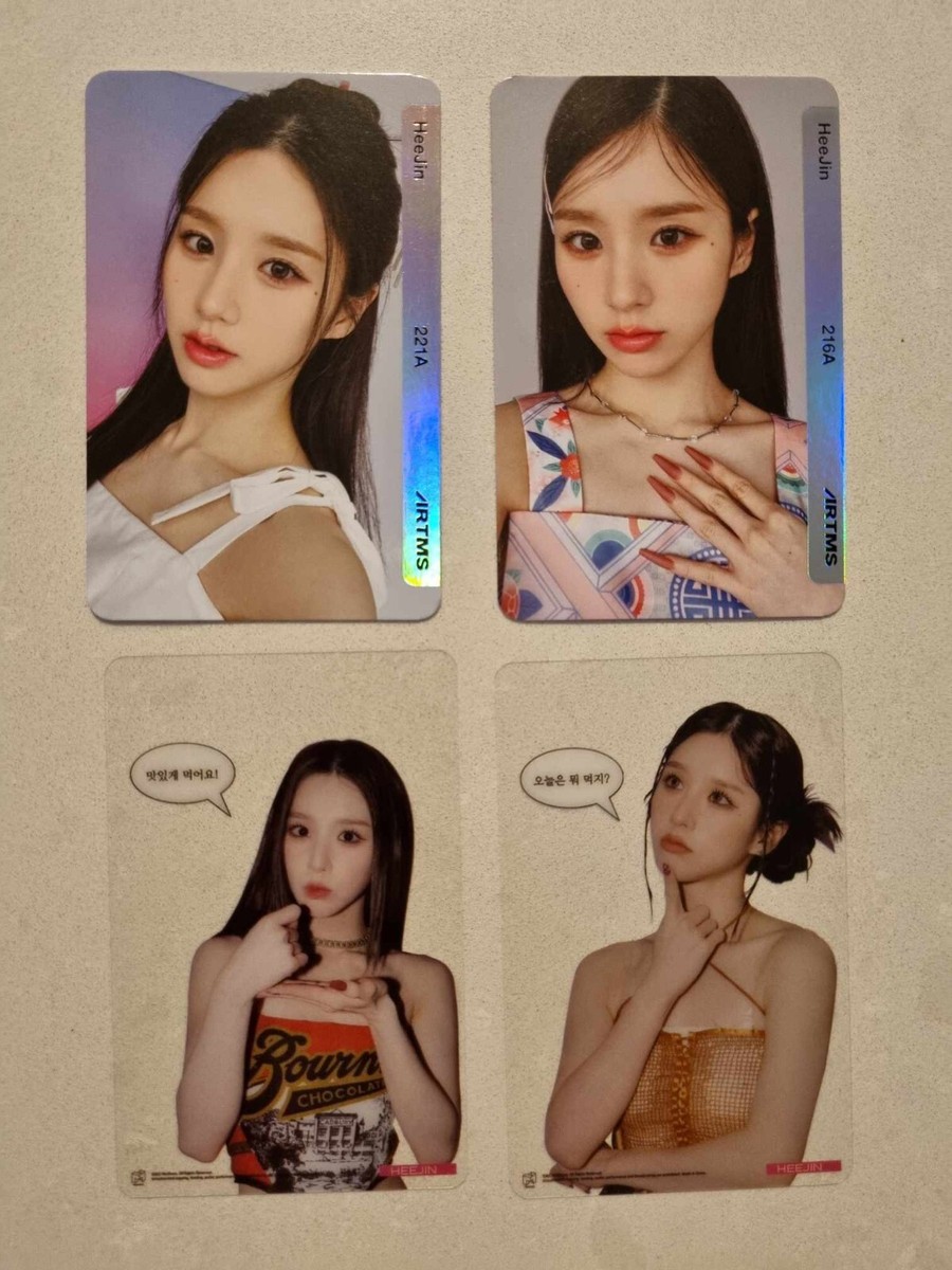 Loona ARTMS Heejin 'K' Album and KTown4U POB Photocards | eBay