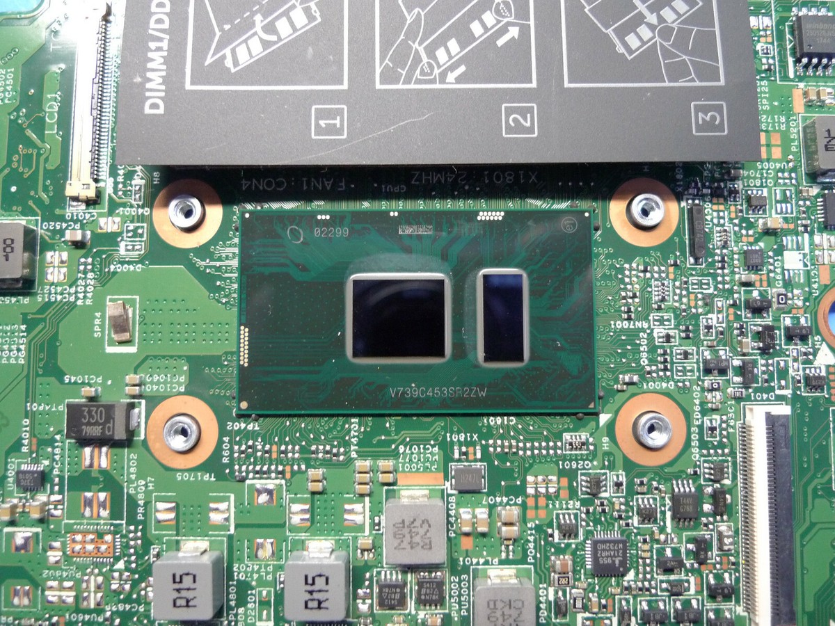 Genuine Dell Inspiron 13 5378 Motherboard Intel i3-7100U 2.4