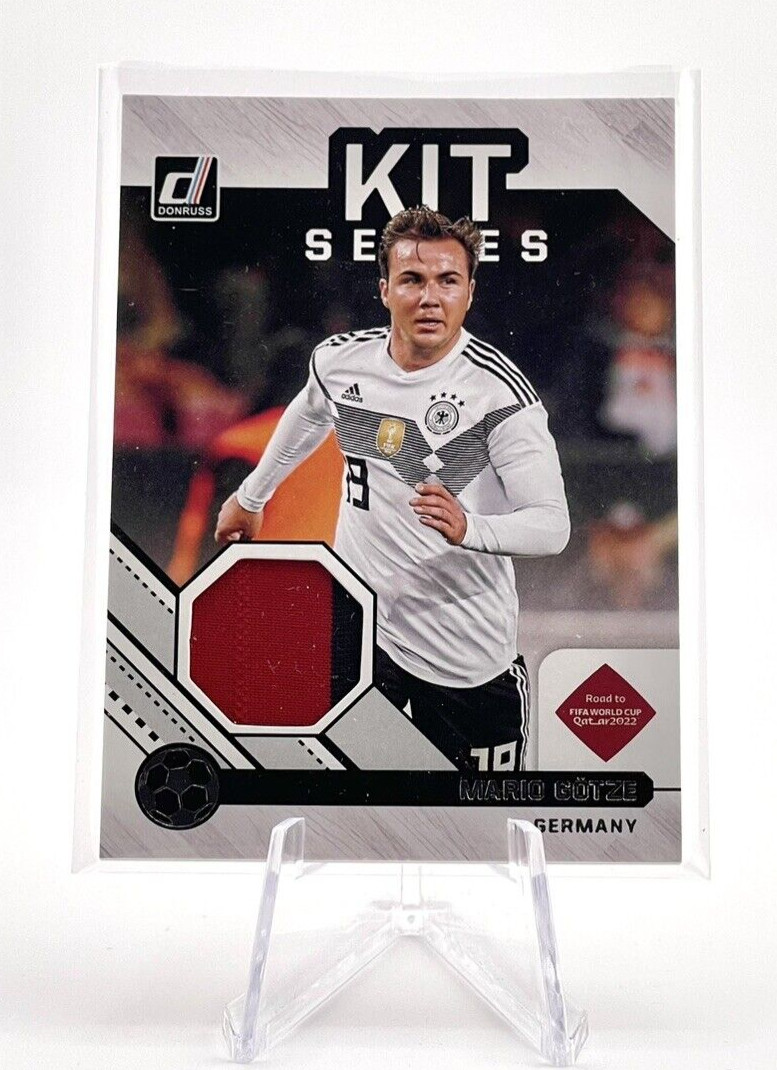 Mario Gotze 2021-22 Panini Donruss Kit Series Player-Worn Patch #KS-MG Germany