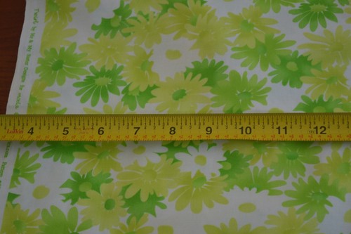 By 1/2 Yd, Green Floral on White Quilt Cotton, Moda/Me & My Sister/Twirl, M8821 - Picture 2 of 6