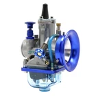 Motorcycle 55mm Velocity Stack Carb CNC Air Filter Cup Carburetor Funnel Trumpet