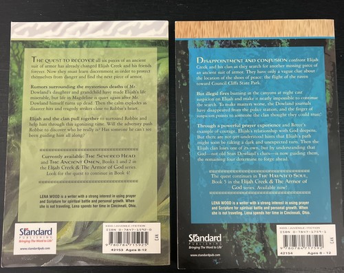 ELIJAH CREEK & THE ARMOR OF GOD - Lot of 2 - paperback - good - Imagen 2 de 2
