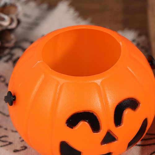 Halloween Party Props Plastic Pumpkin Bucket Decoration Halloween Decoration_i; - Picture 8 of 12