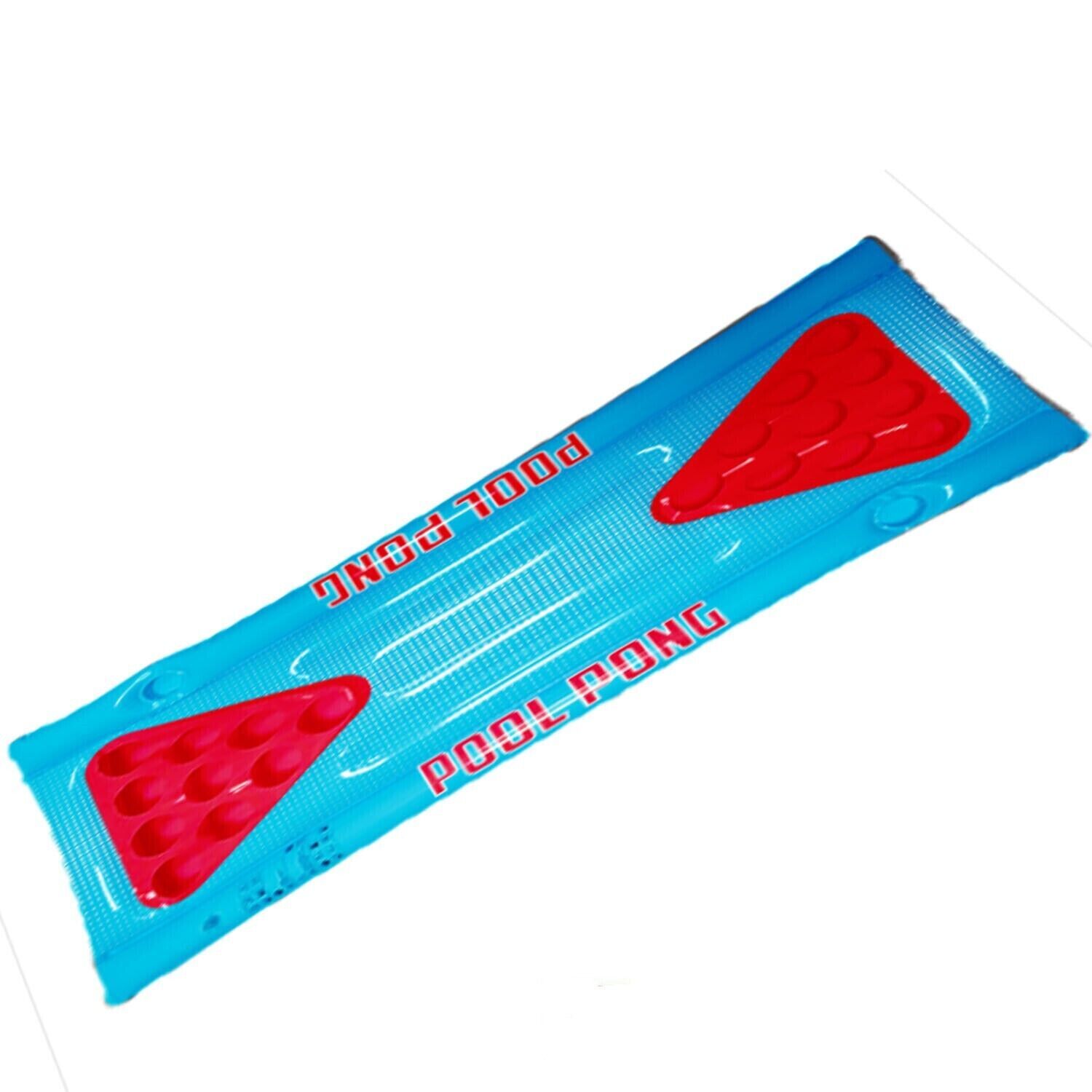 Mesa de pong de cerveza inflable balsa flotador verano playa agua piscina fiesta juegos