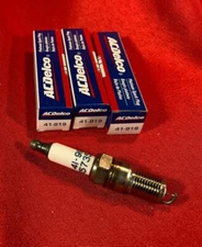 NOS OEM GM ACDelco 41-919 Spark Plug LOT OF THREE PER ORDER