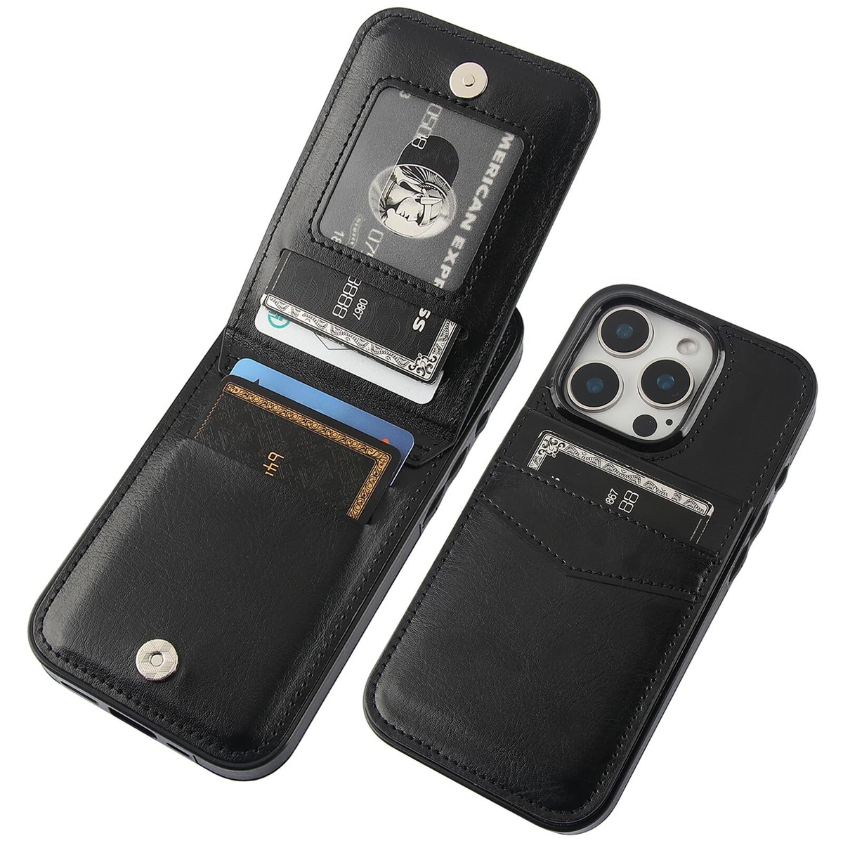 Kihuwey Iphone 6s Case With Card Holder Iphone Case With Credit