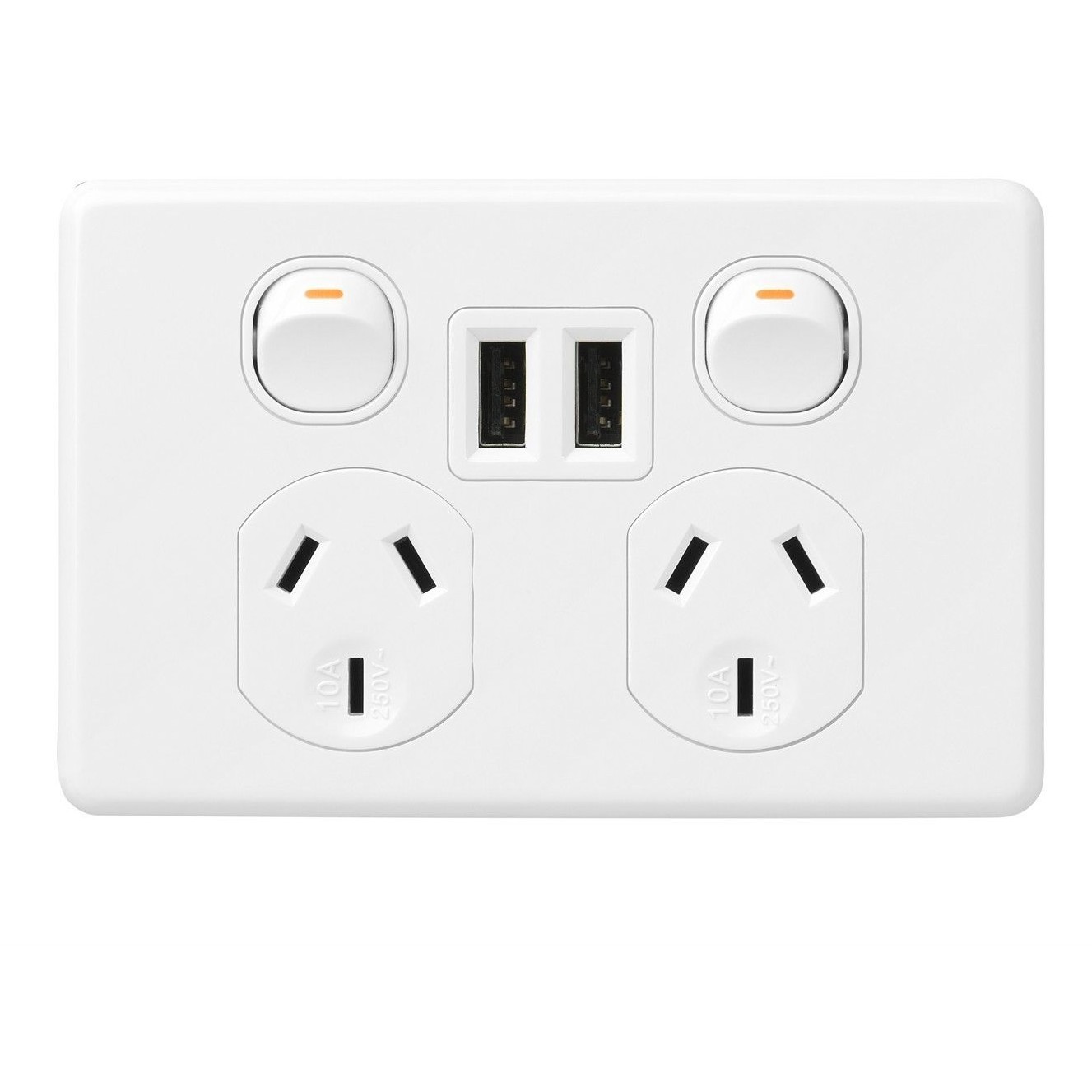 Deta DOUBLE POWER POINT WITH DUAL USB 
