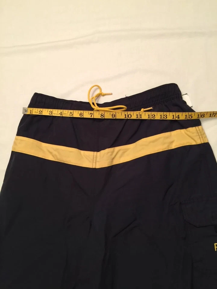 Мужские Polo Sport 2 кармана шорты Sz маленький W 7,5 я GUC сундуков сетки внутренний винтажный - Изображение 3 из 4