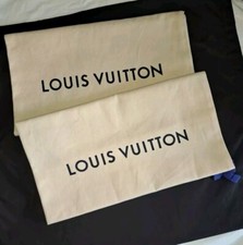 Pair of large Louis Vuitton Dust Bags