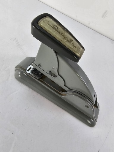 Swingline No. 3 Speed Stapler Industrial Gray Vintage-Works