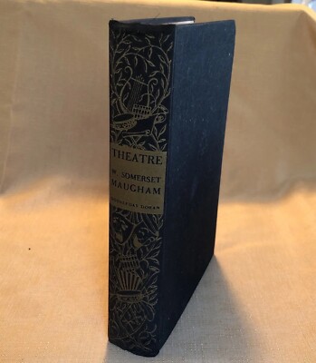Theatre By W. Somerset Maugham~1937 First Edition Doubleday Doran