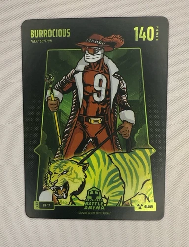 Joe Burrow Bo Jackson Battle Arena Alpha Battlefoil Glow SP Burrocious #BF-17