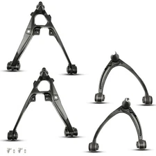4pc Front Upper Lower Control Arms Kit for Chevy Silverado 1500 GMC Sierra 1500