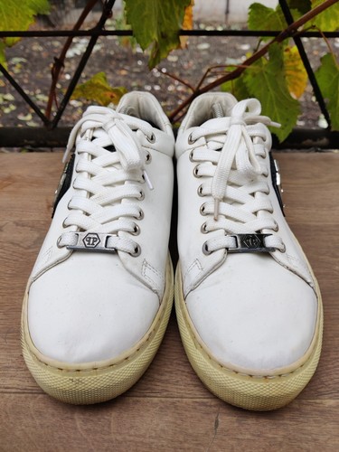 Zapatillas Hombre Auténticas Marca Philipp Plein Talla 42 Hechas en Italia - Imagen 8 de 24