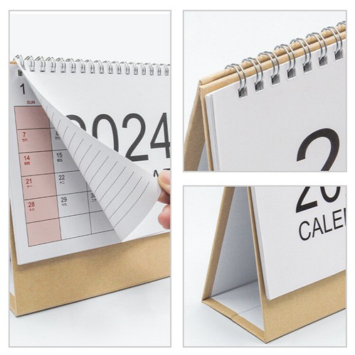Calendar 2024 Office Decoration Simplified Desktop Work Monthly Calendar - Picture 12 of 16