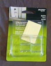 Prime-Line M 6058 Sliding Shower Door Bottom Guide, 1-9/16" wide base 7/16" door