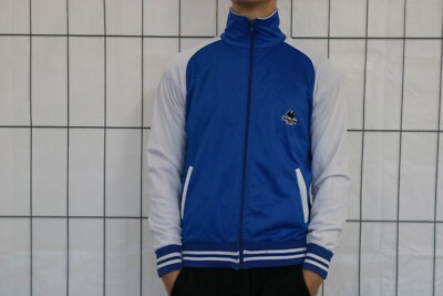 Kappa vintage Trainingsjacke 90er 90s Gr. ca. M  track jacket Blau JK4
