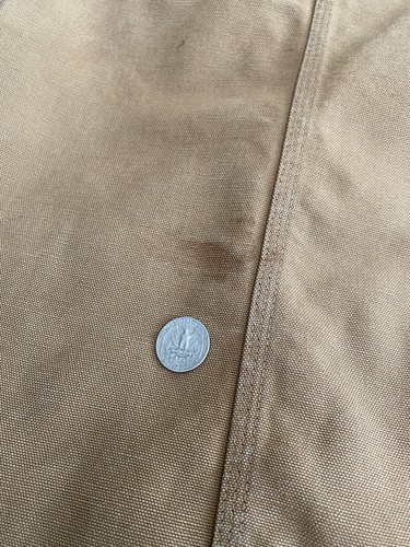 Chaqueta Carhartt De Colección Años 70 Para Hombre 42 Larga 6BLCT Tareas Abrigo Manta Forrada Marrón EE. UU. - Imagen 18 de 21