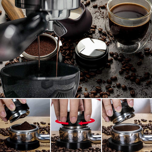 53mm Dual Head Coffee Distributor and Tamper for Breville 54mm Portafilter - Picture 8 of 12