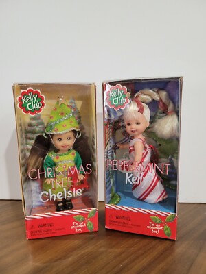 Barbie Kelly Club Christmas Lot of Kelly Chelsea