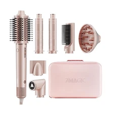 7MAGIC 7 in 1 Hair Styler & Hair Dryer Brush, 110,000 RPM High-Spee... Fast Ship