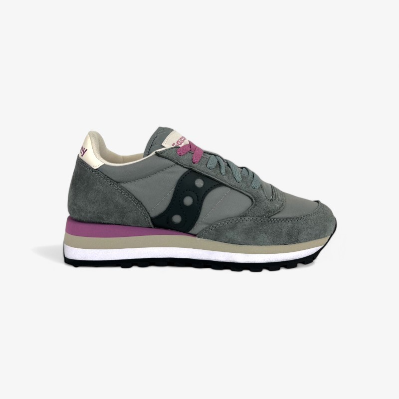 Женская обувь Saucony Jazz Triple New Collection S60530-49 Серо-черная AI24 27290₽