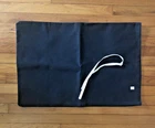 NEW Civil War Reenactor Tarred Waterproof Black Canvas Dry Bag | Outdoor Camping