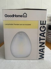 GoodHome Wantage Iridescent Oval Lamp Shade NEW RRP £35