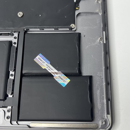 Teclado reposamanos original MacBook Pro 16" A2141-2019 Trackpad. Broca grieta lateral - Imagen 3 de 24