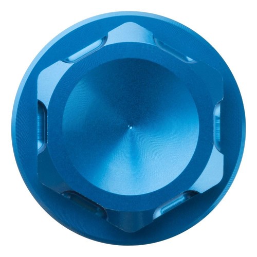 Tusk Billet Aluminum Steering Stem Nut Blue For SHERCO 250 SE-R Racing 2018-2022 - Picture 3 of 4