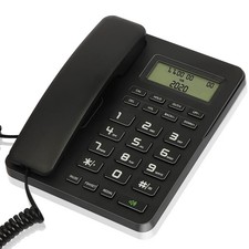 Corded Landline Phones for Home/Hotel/Office, Desk Telephone with Display and